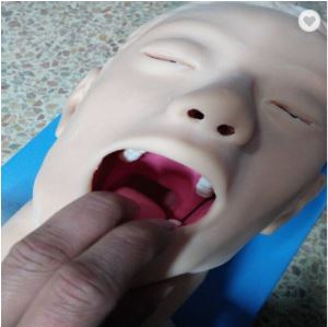 Formation au mannequin d'intubation de la trachée électronique